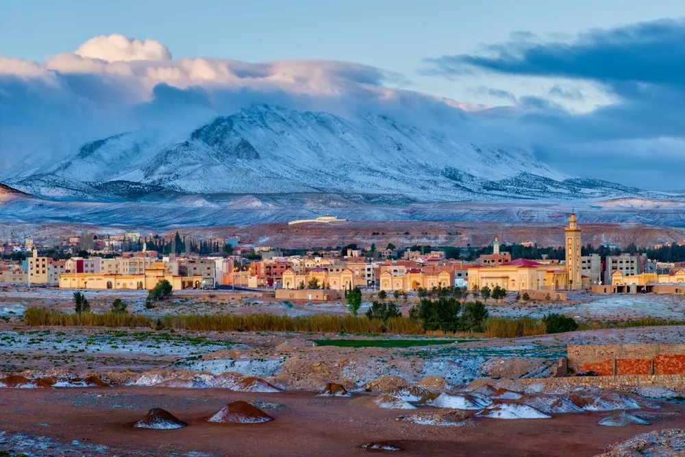 Ville d'Erfoud Maroc